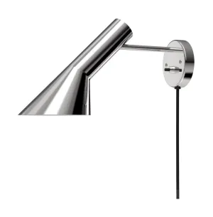 Louis Poulsen Aj Wall Lamp, Stainless Steel