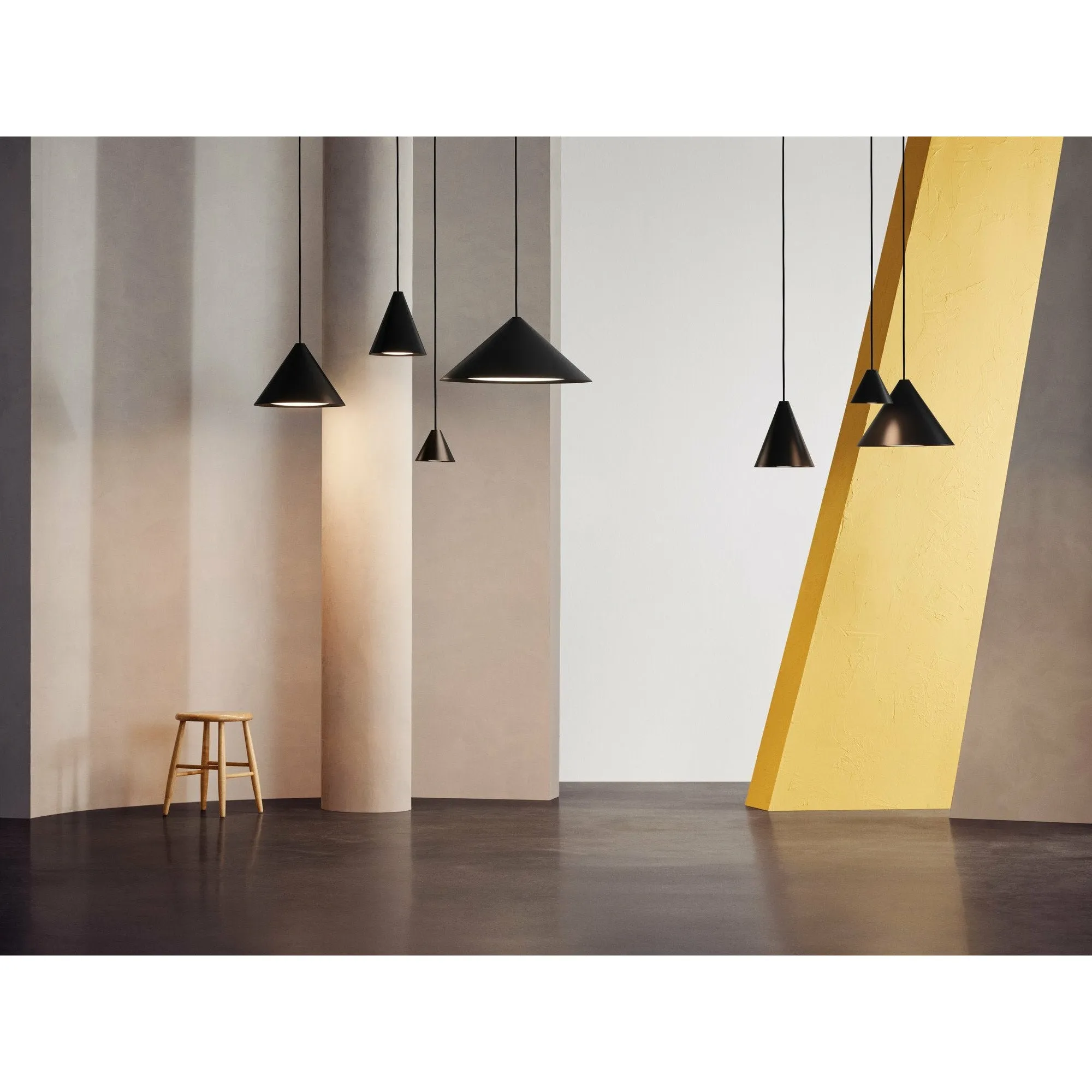 Louis Poulsen Keglen Pendant Led  175 Mm, Black