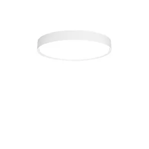 Louis Poulsen Slim Round Semi Recessed Luminaire ø 680 Mm, White