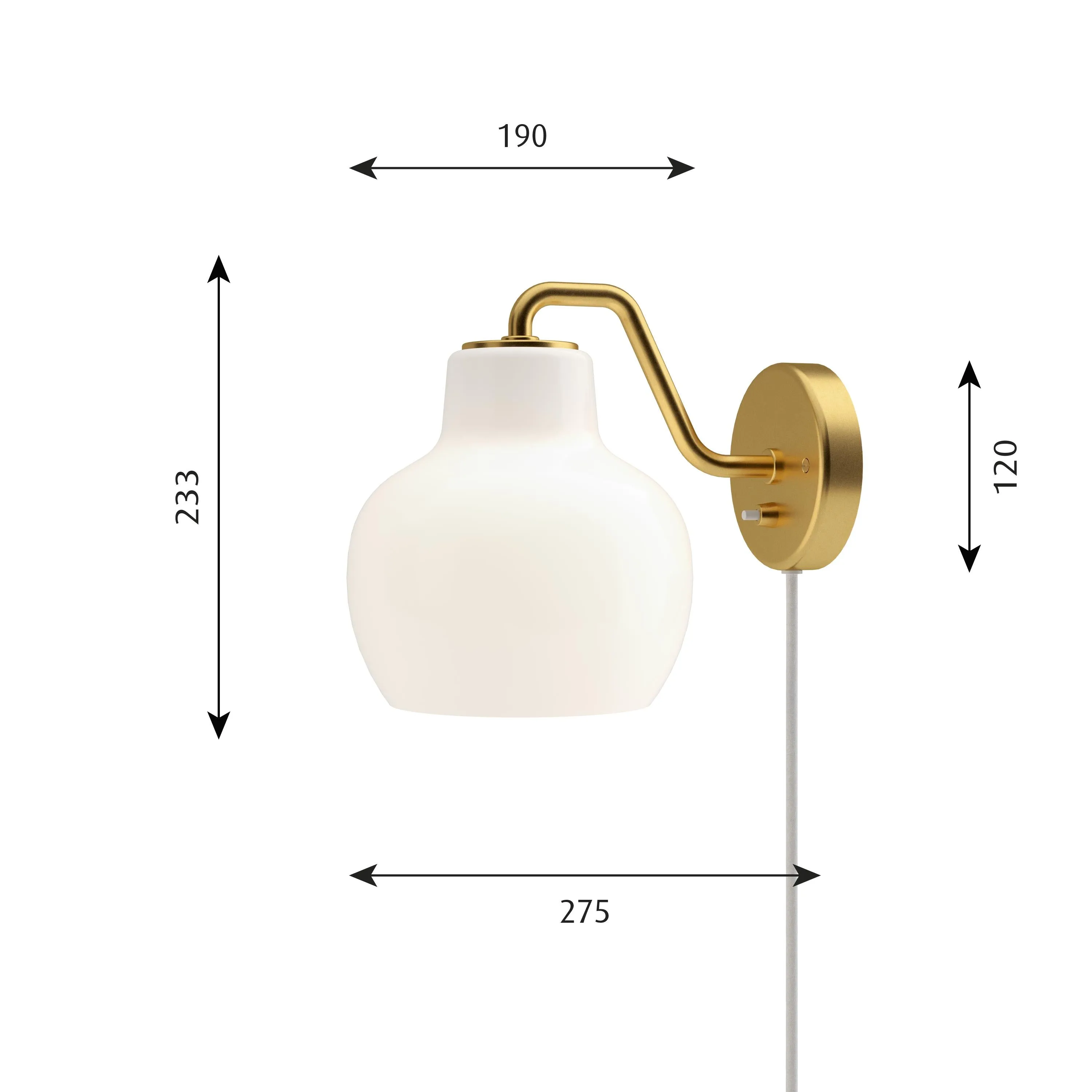 Louis Poulsen Vl Ring Crown 1 Wall Lamp
