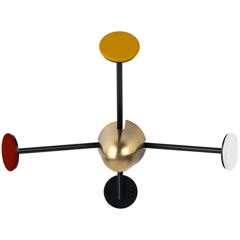 Matgot Coat Rack Brass Base