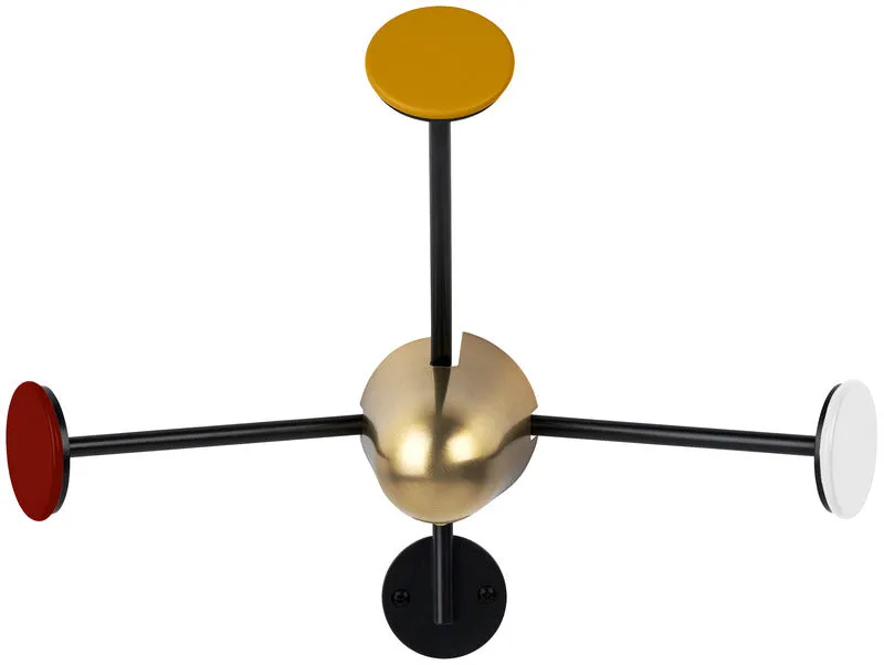 Matgot Coat Rack Brass Base
