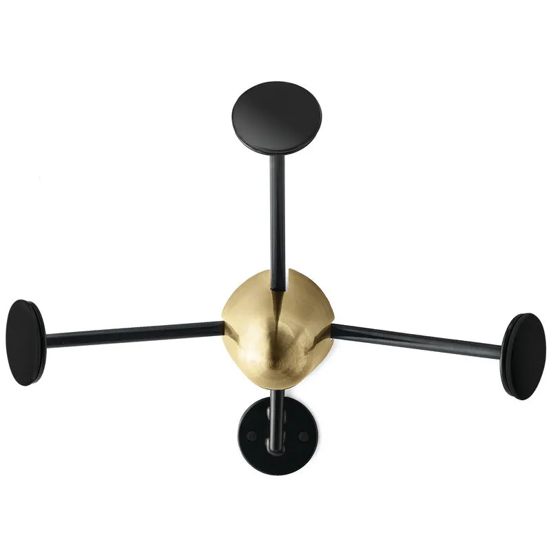 Matgot Coat Rack Brass Base