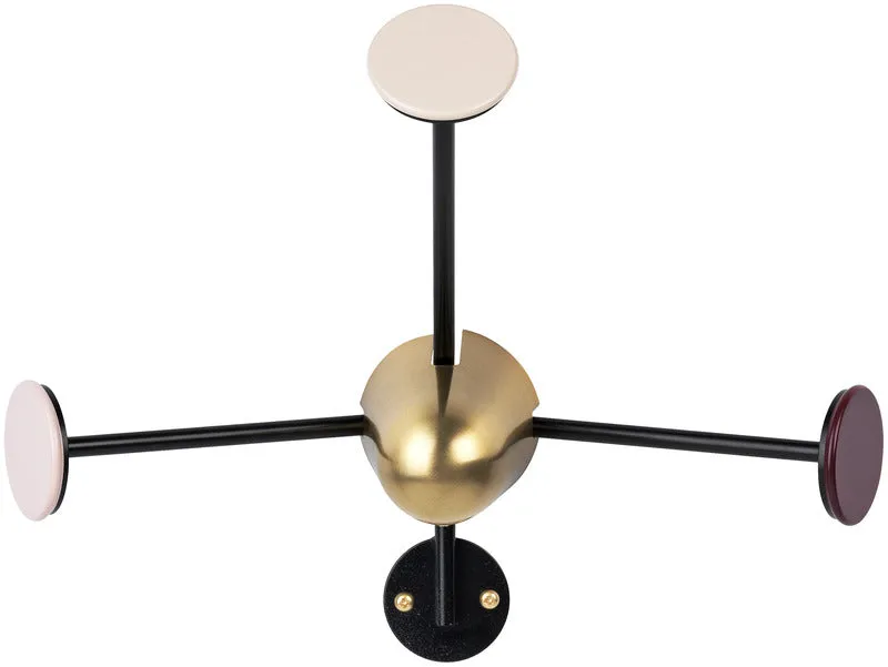 Matgot Coat Rack Brass Base