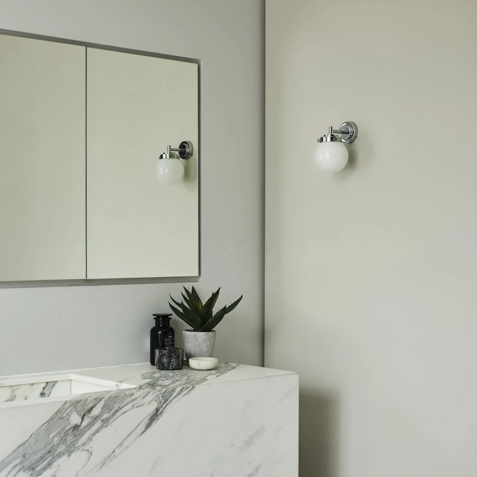 Mini Globe Wall Light