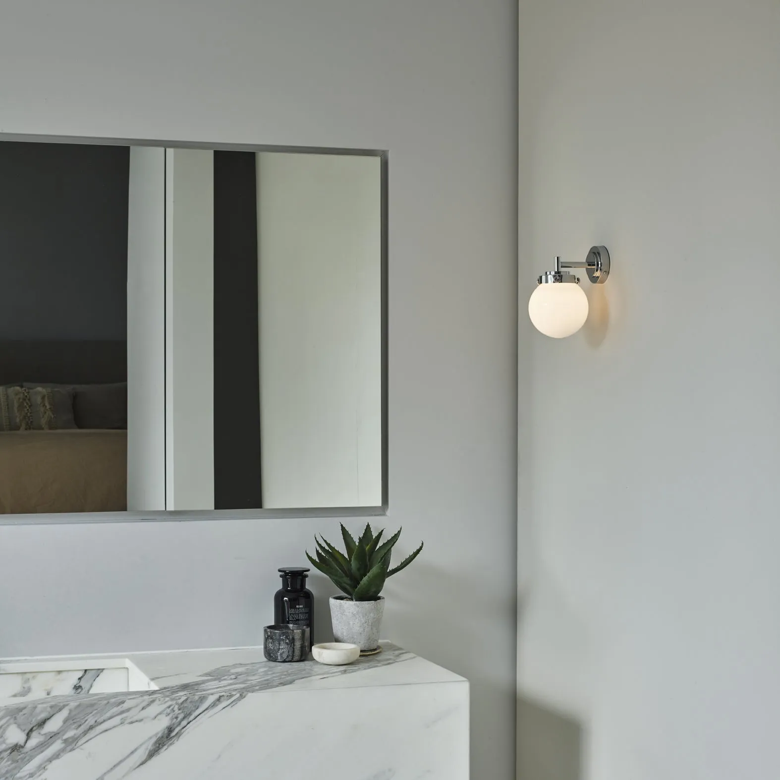 Mini Globe Wall Light