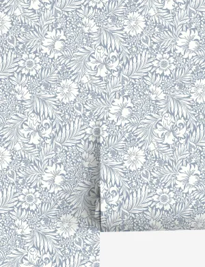 Modern Acanthus Peel   Stick Wallpaper by Erin & Ben Co. Lulu and Georgia