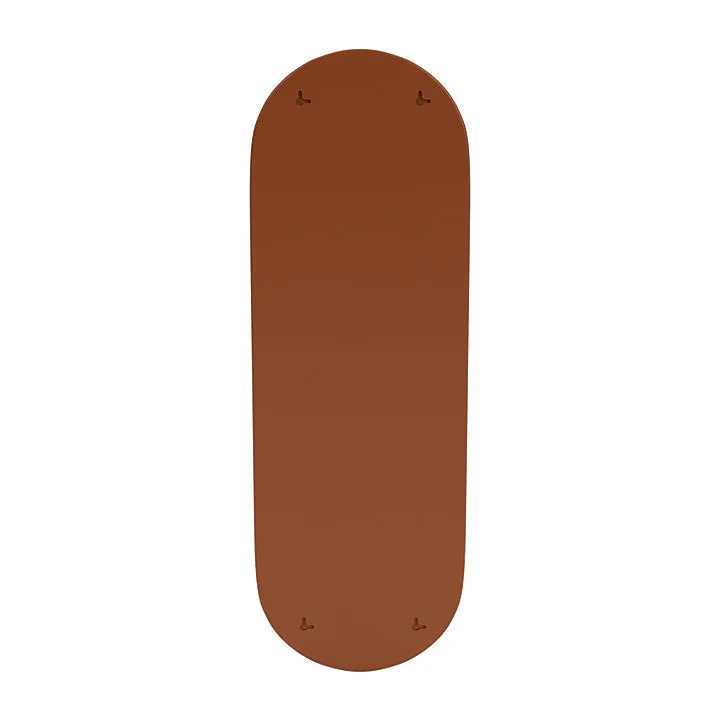 Montana Colour Frame Mirror, Hazelnut Brown