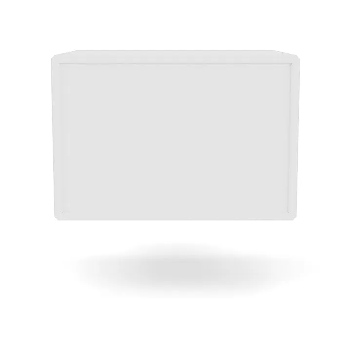 Montana Dash Nightstand, New White