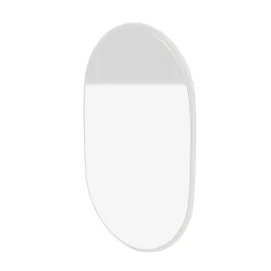 Montana Look Oval Mirror, White