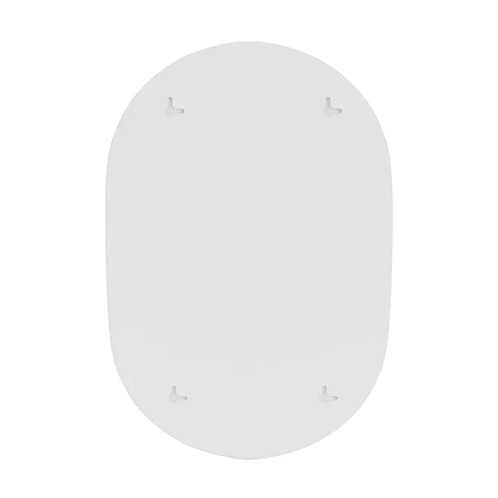 Montana Look Oval Mirror, White