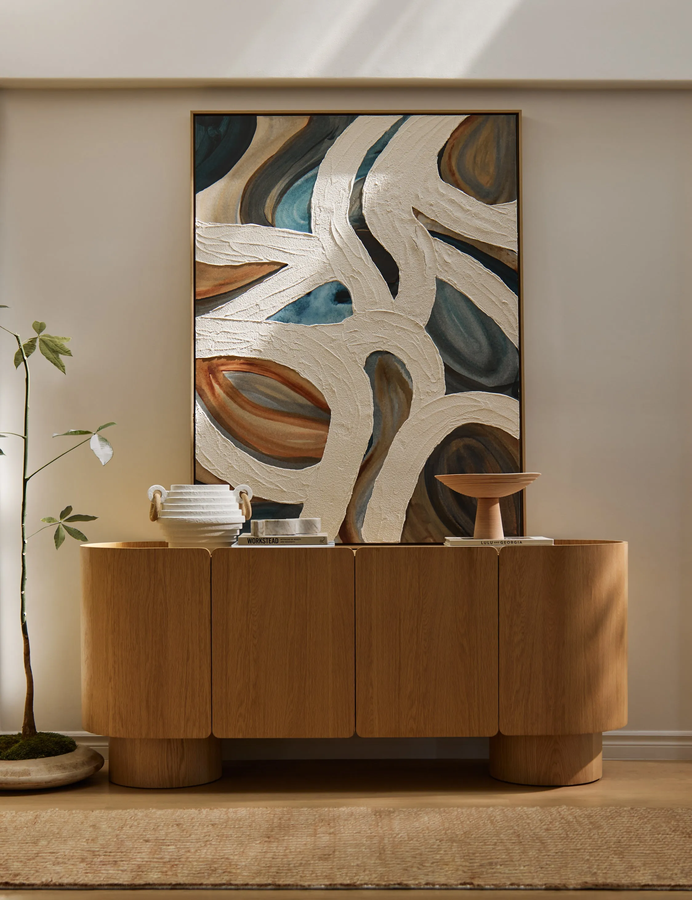 Moon in Gemini Wall Art by Danielle Davis Lulu and Georgia