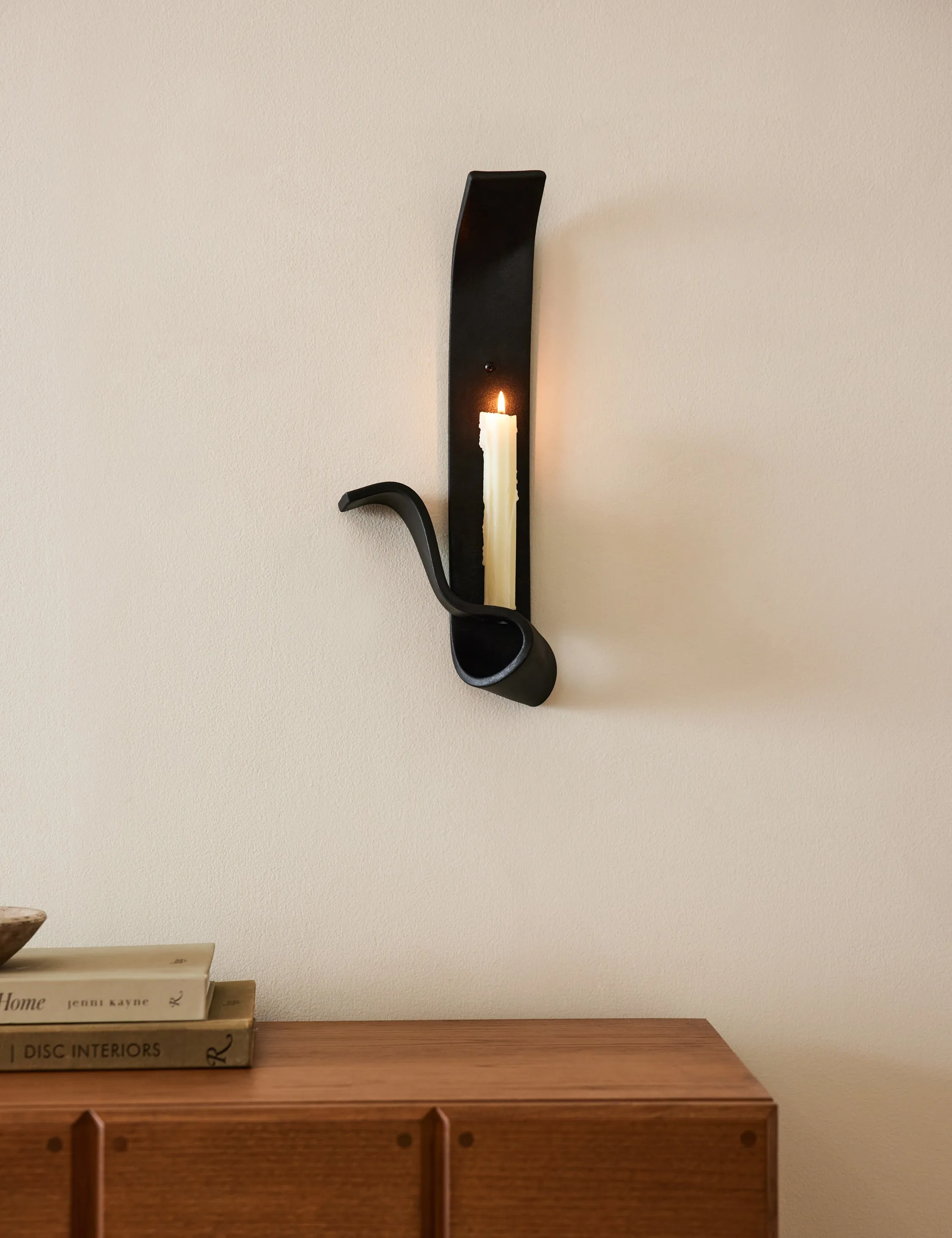 Moonara Candle Sconce by SIN Lulu and Georgia