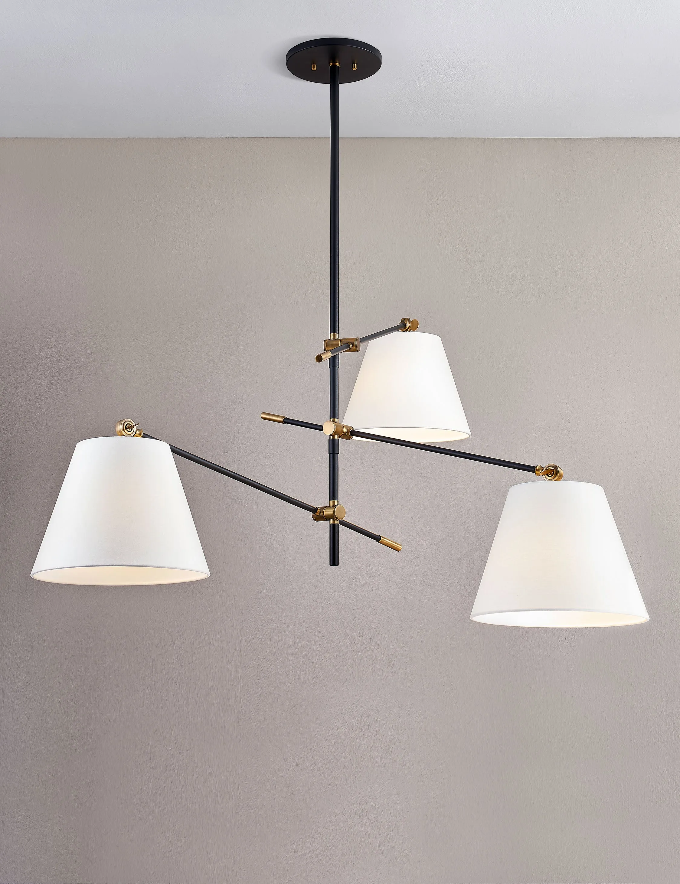 Navin Chandelier by Colin King x Troy Lighting Lulu and Georgia