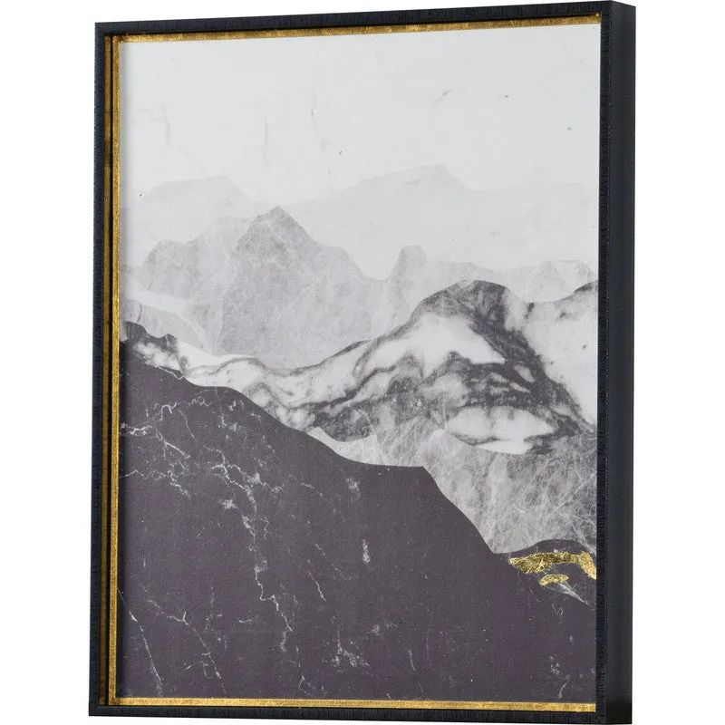 Nevaeh Wall Art - Black/Gold