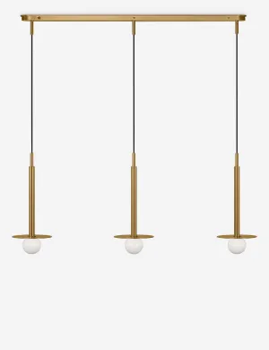 Nodes Linear Pendant by Kelly Wearstler Lulu and Georgia