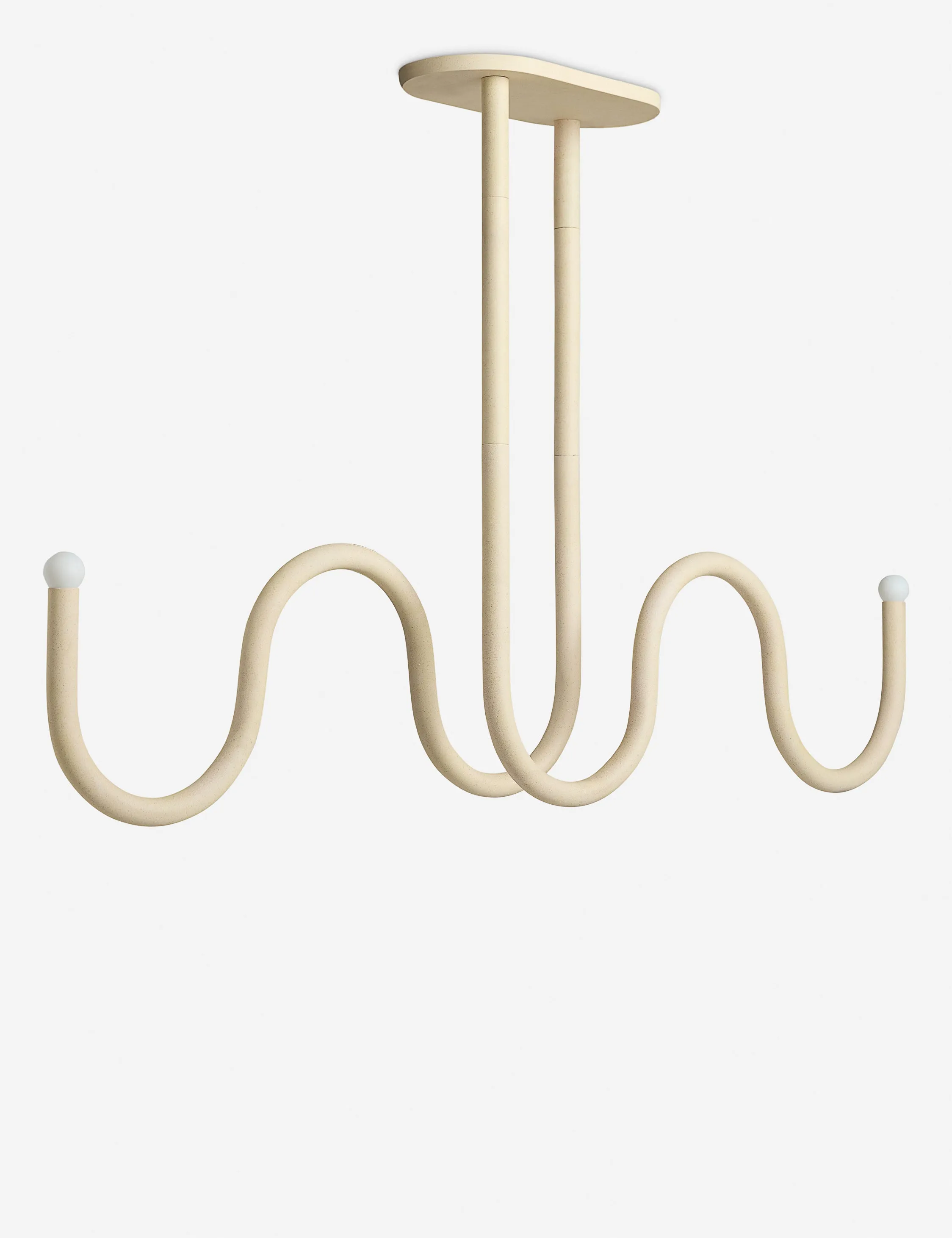 Noor Linear Chandelier by Lolly Lolly Ceramics Lulu and Georgia