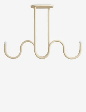 Noor Linear Chandelier by Lolly Lolly Ceramics Lulu and Georgia
