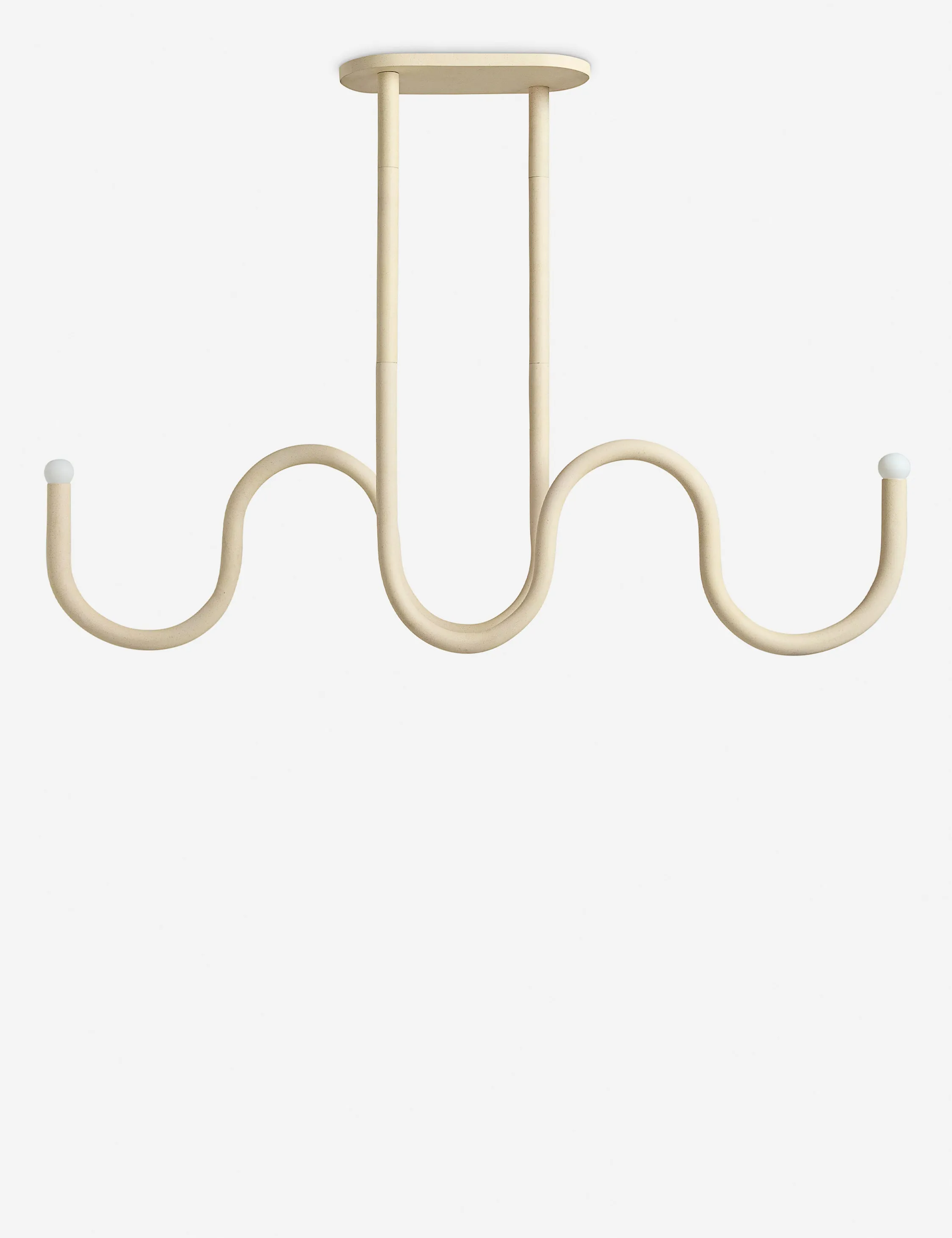 Noor Linear Chandelier by Lolly Lolly Ceramics Lulu and Georgia