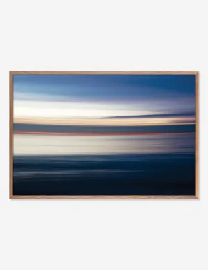 Ocean Blur 207 Photgraphy Print by Nancy Pastor Lulu and Georgia