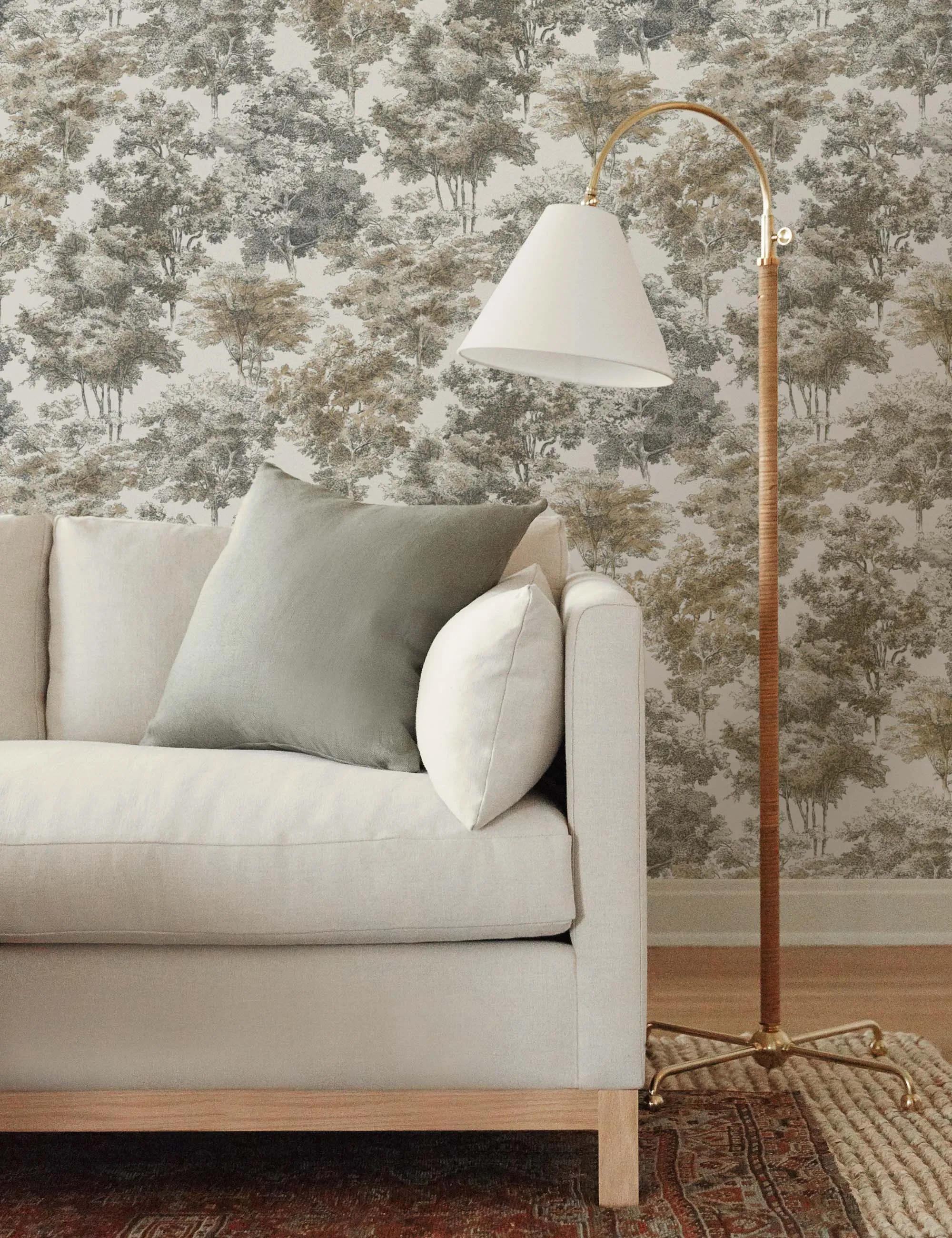 Old World Trees Peel   Stick Wallpaper Lulu and Georgia
