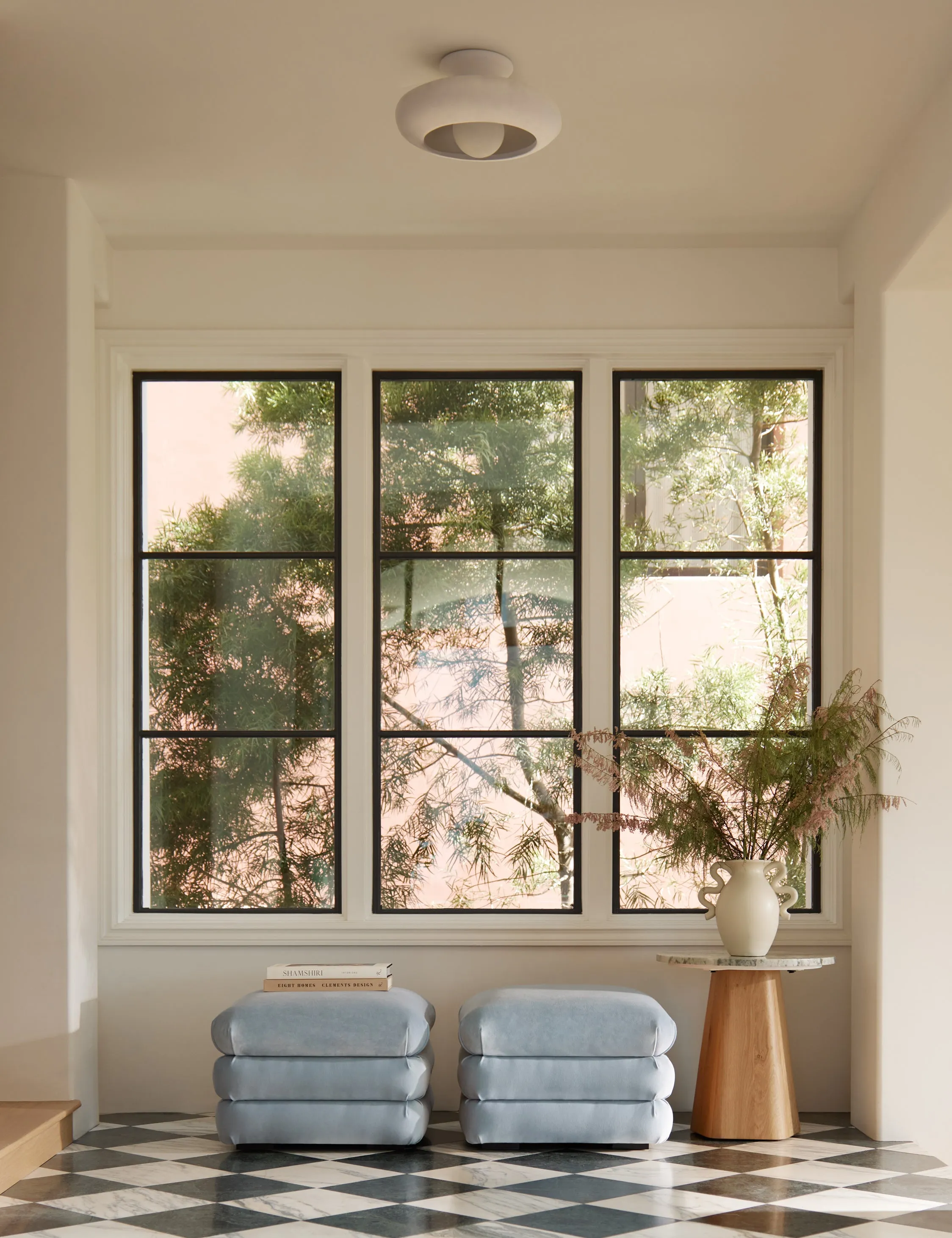 Omri Flush Mount Light Lulu and Georgia