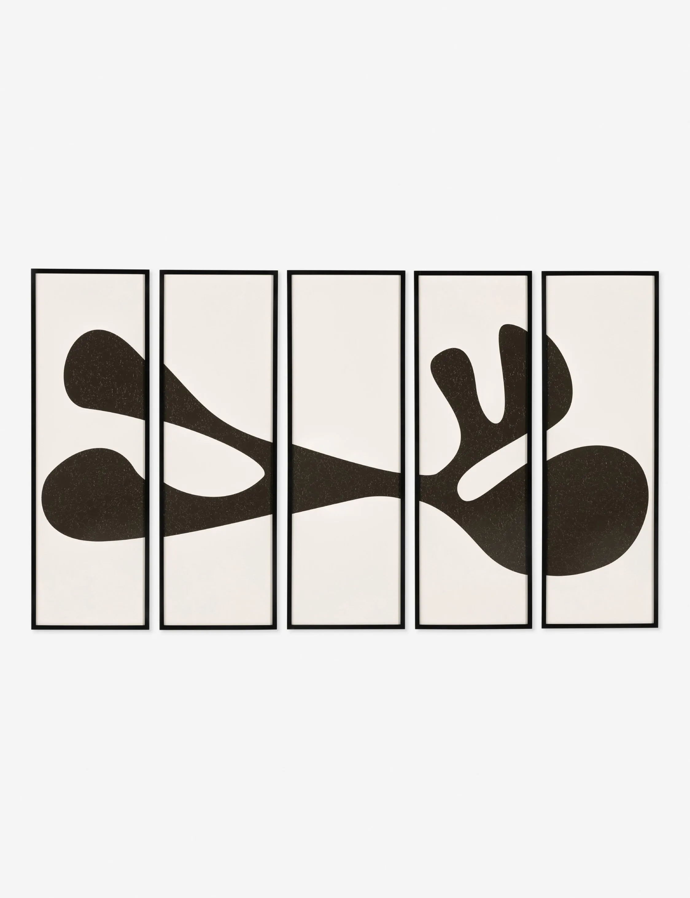 Organic Shape I Wall Art (Set of 5) by FHAS Inhouse Lulu and Georgia