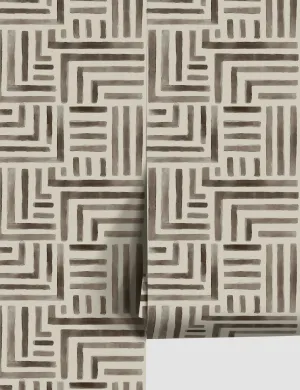 Painterly Labyrinth Wallpaper by Christiane Lemieux Lulu and Georgia