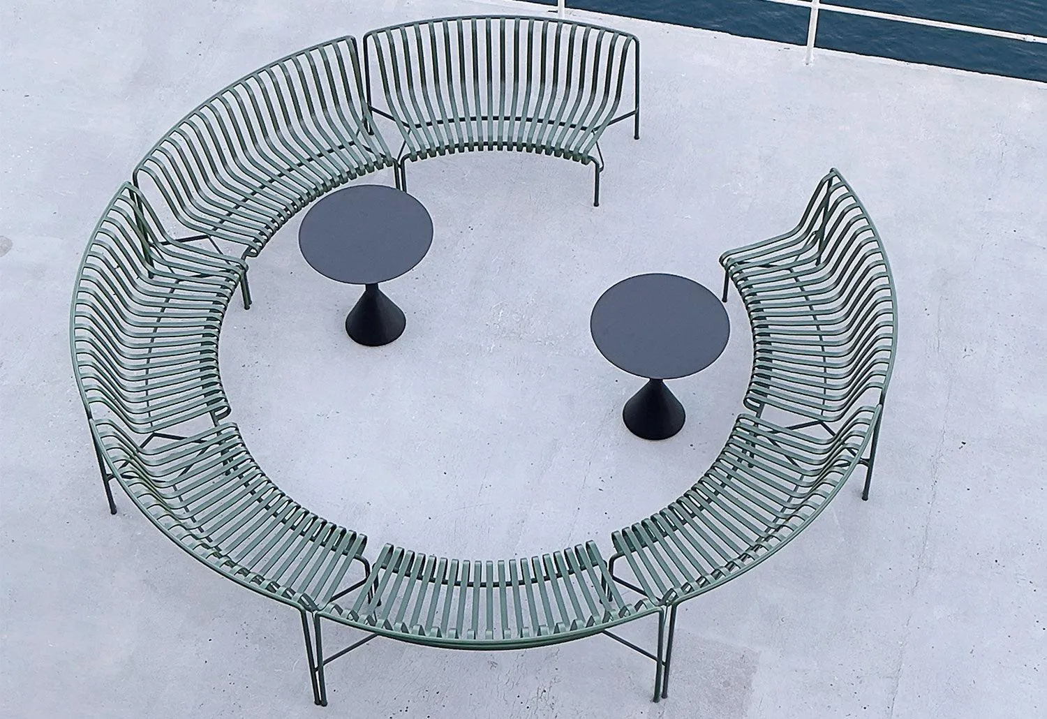 Palissade Park Dining Bench | In-In Starter Set