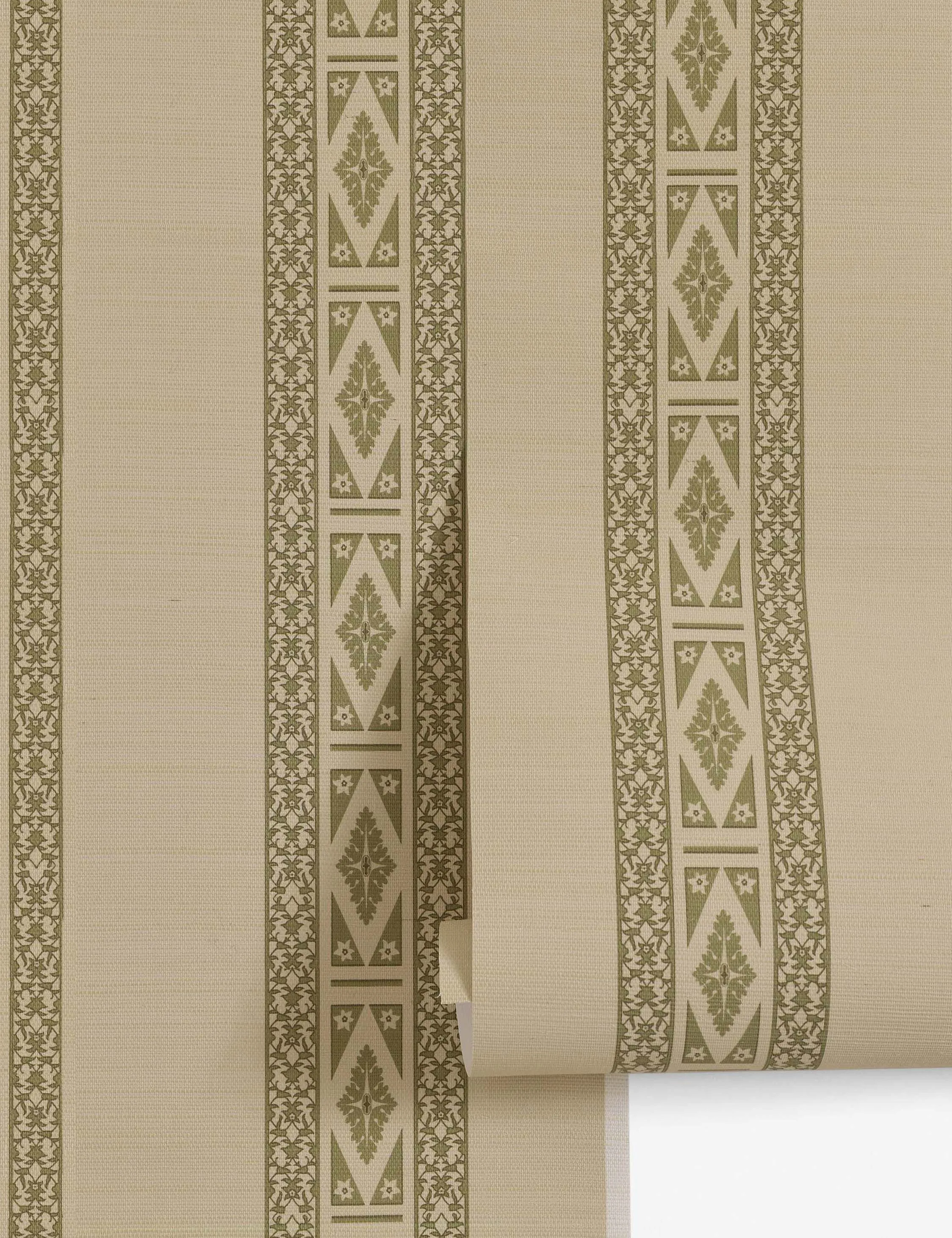 Paradiso Grasscloth Wallpaper by Jake Arnold Lulu and Georgia