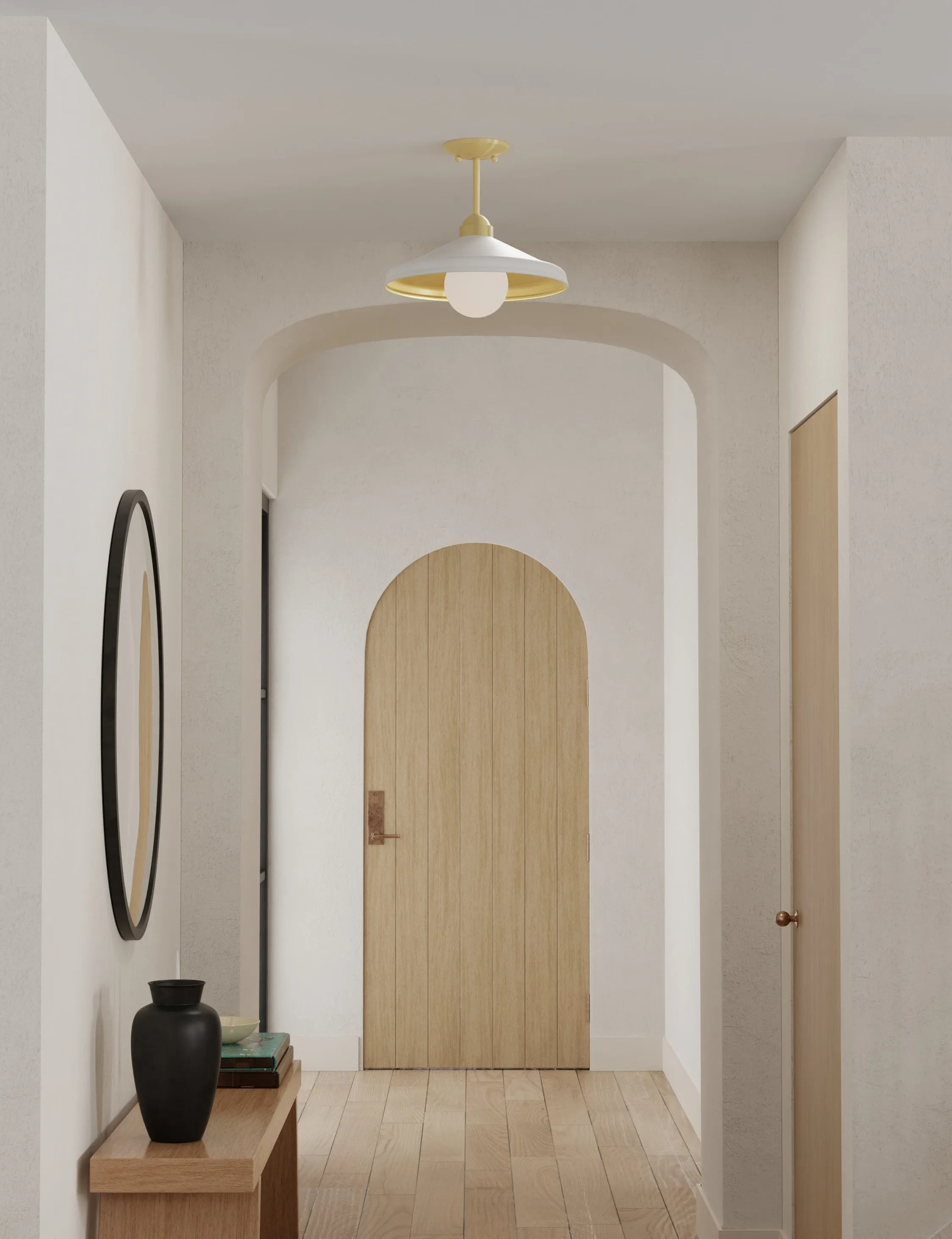 Parish Semi-Flush Mount Light Lulu and Georgia