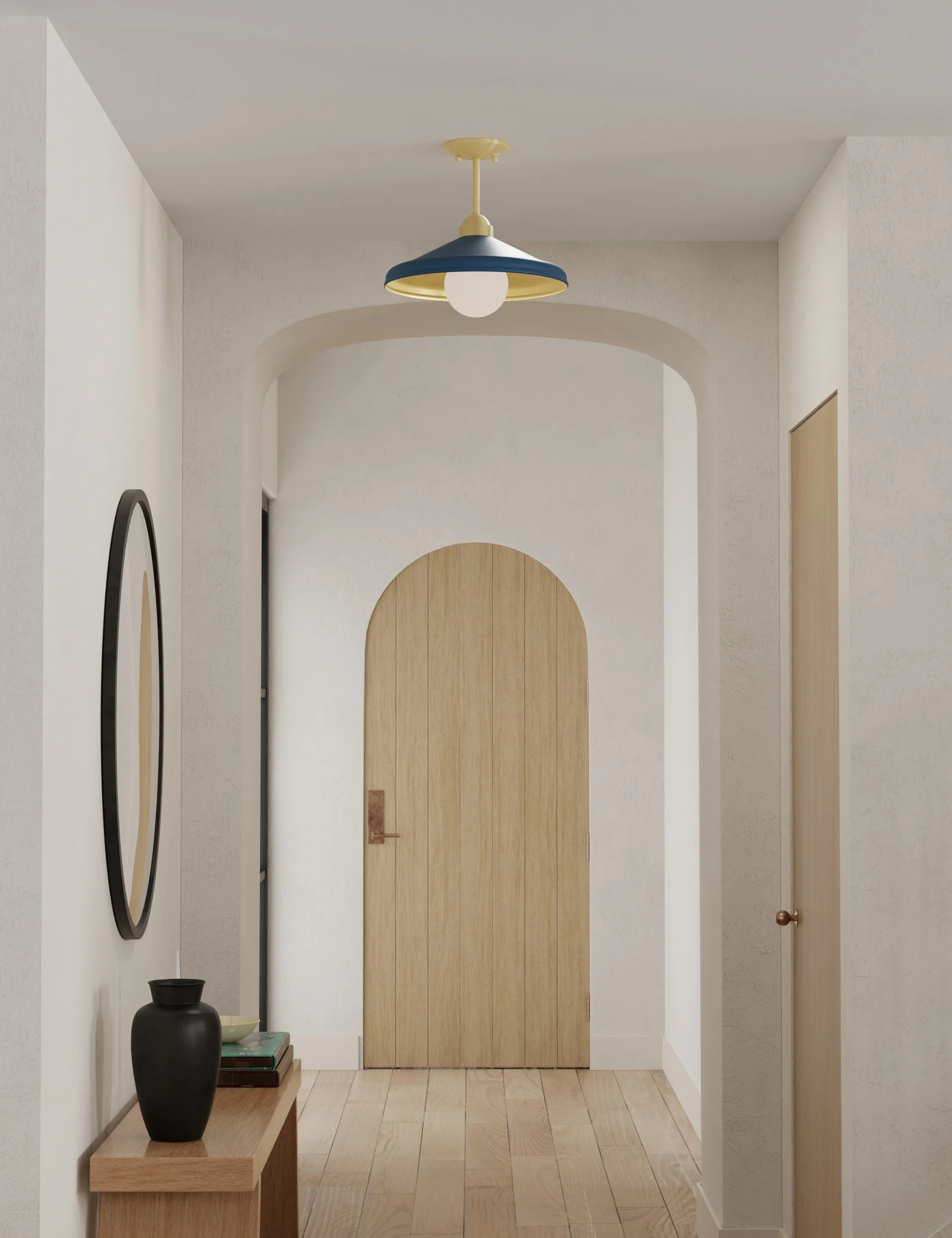 Parish Semi-Flush Mount Light Lulu and Georgia