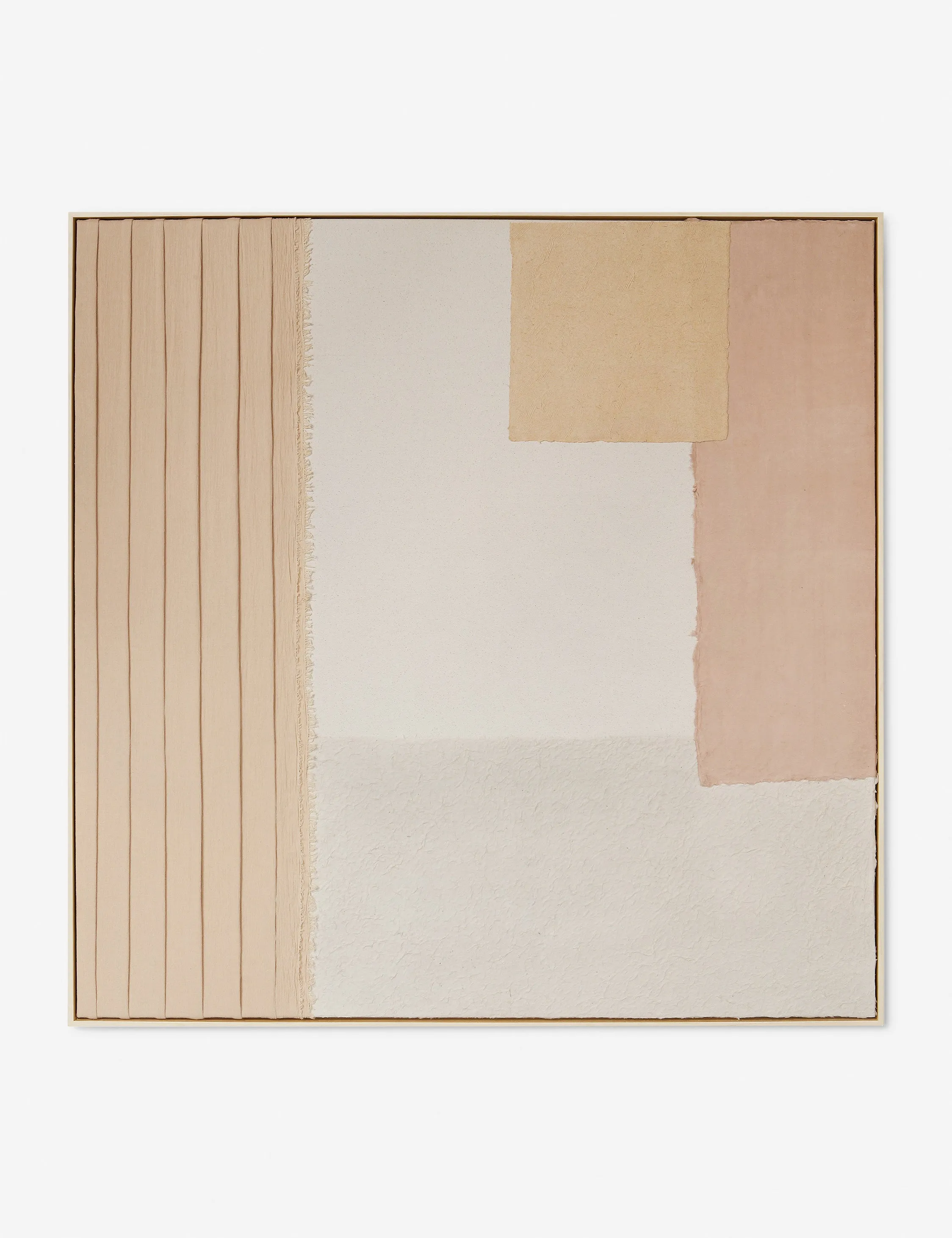 Patchwork Blush Wall Art by Visual Contrast Lulu and Georgia