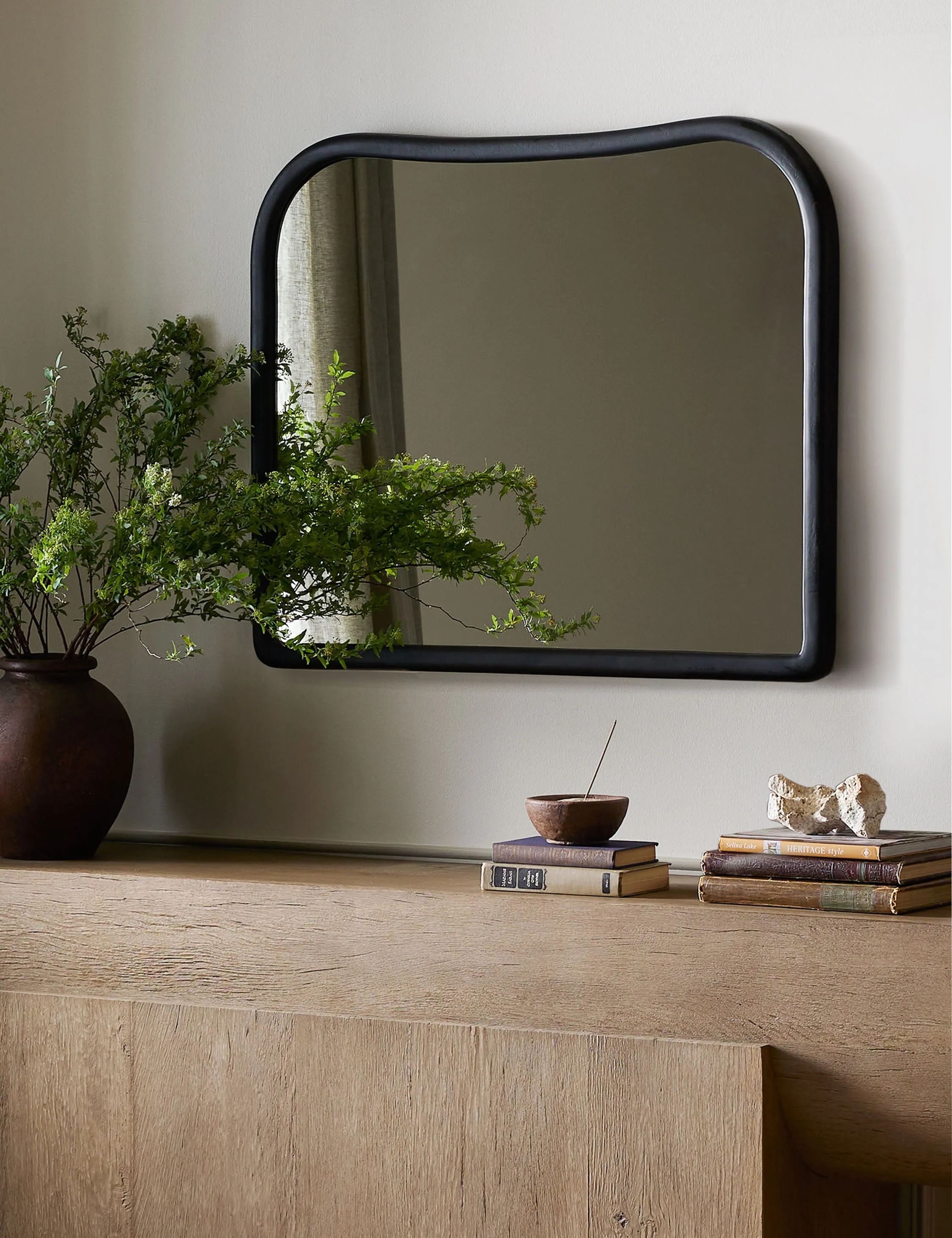 Patz Mantel Mirror by Amber Lewis x Four Hands Lulu and Georgia