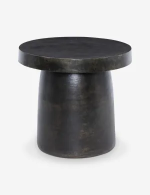 Paz Indoor / Outdoor Round Side Table by Amber Lewis x Four Hands Lulu and Georgia