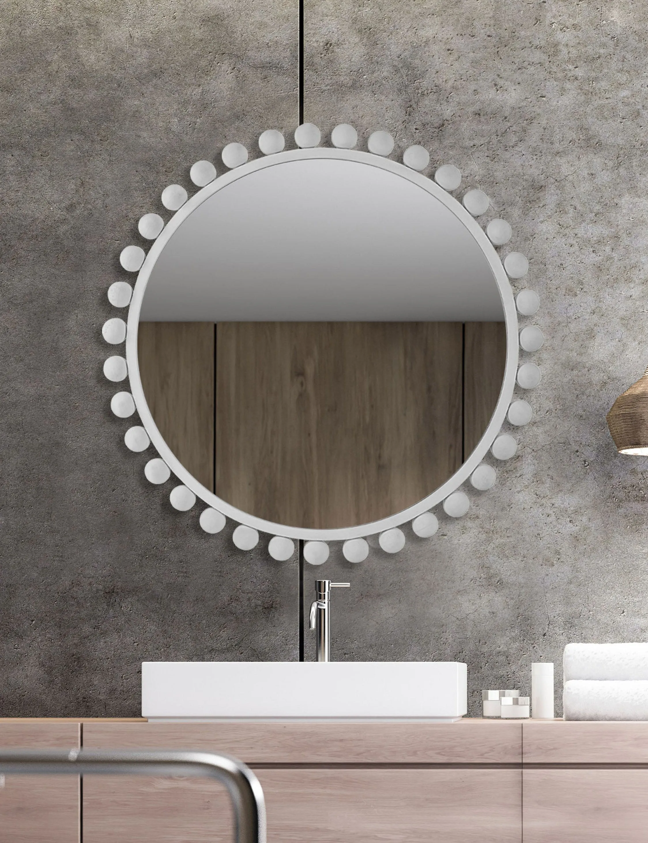 Pechet Round Mirror Lulu and Georgia