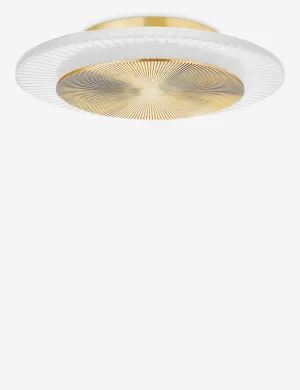 Pellard Flush Mount Light Lulu and Georgia