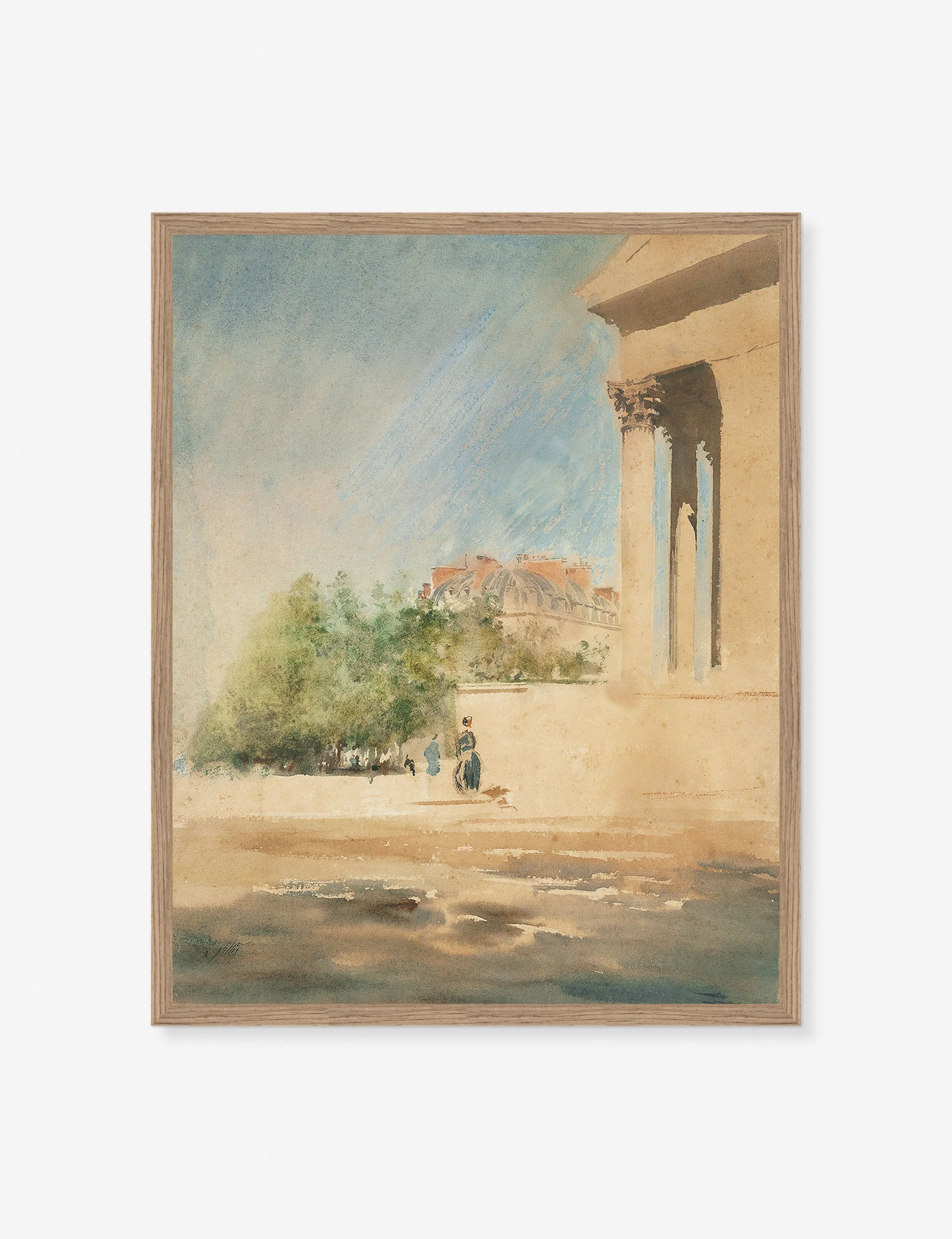 Place de la Madeleine II Print by Giuseppe De Nittis Lulu and Georgia