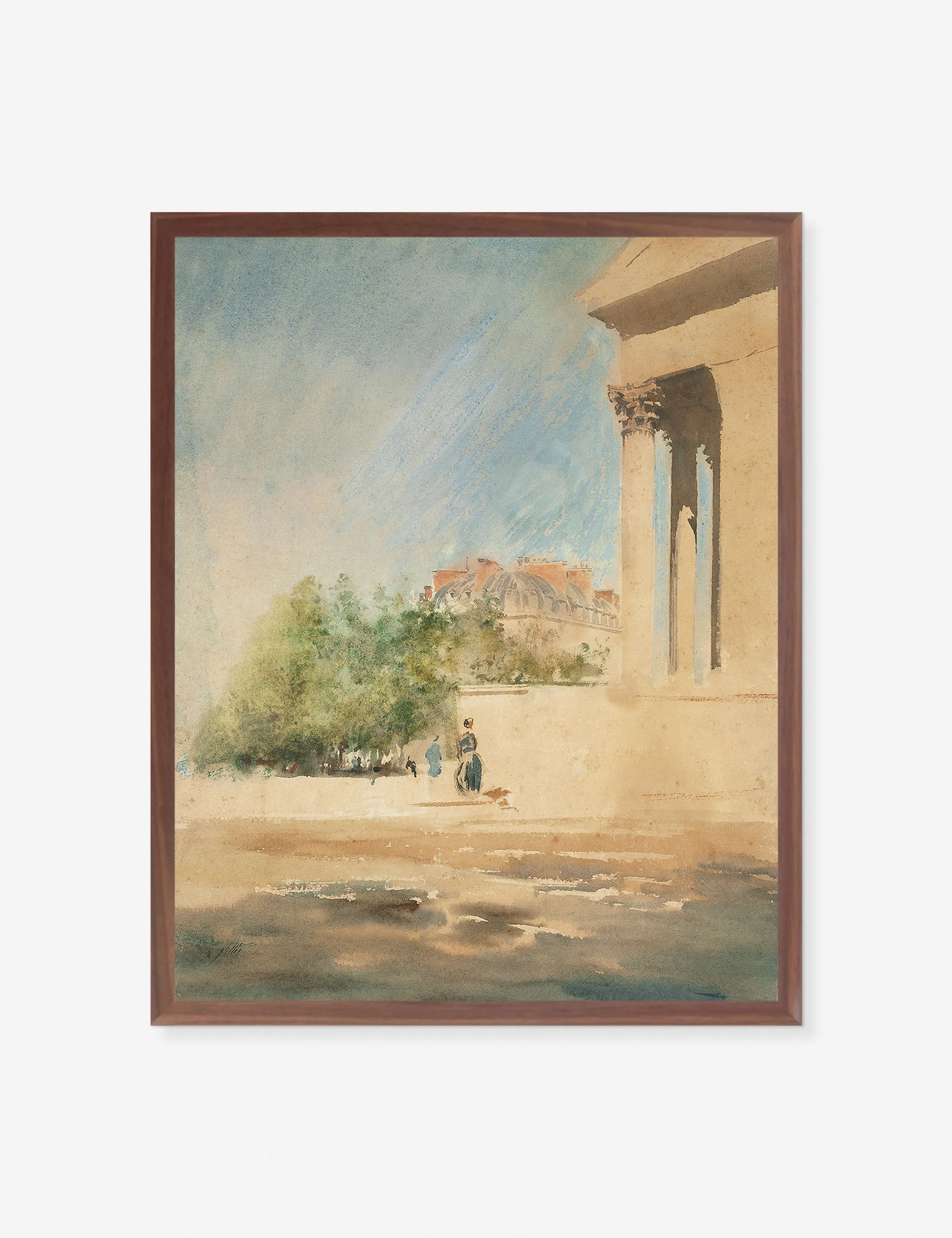 Place de la Madeleine II Print by Giuseppe De Nittis Lulu and Georgia