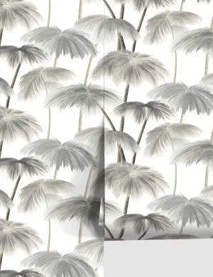 Plein Air Palms Wallpaper by Christiane Lemieux Lulu and Georgia