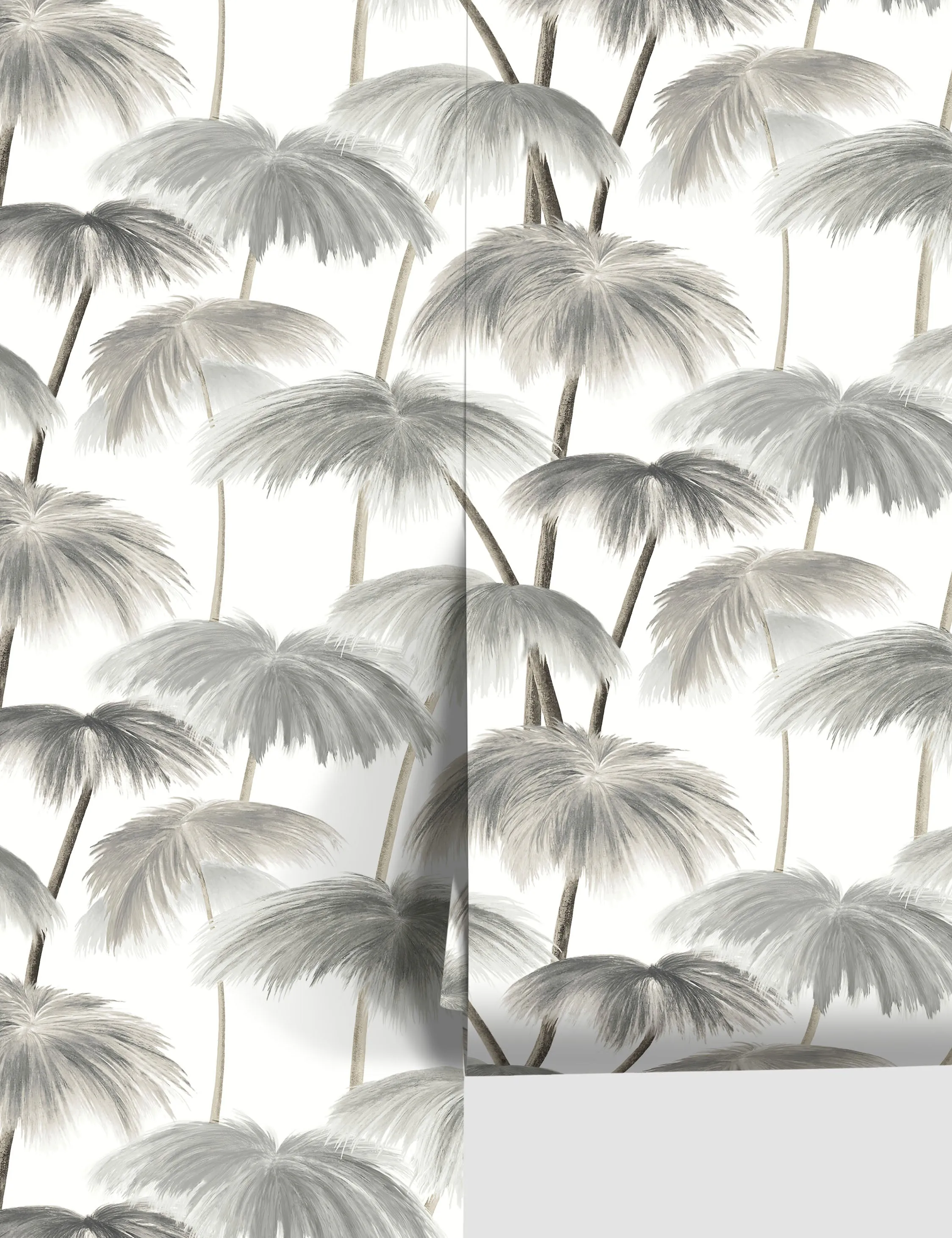 Plein Air Palms Wallpaper by Christiane Lemieux Lulu and Georgia
