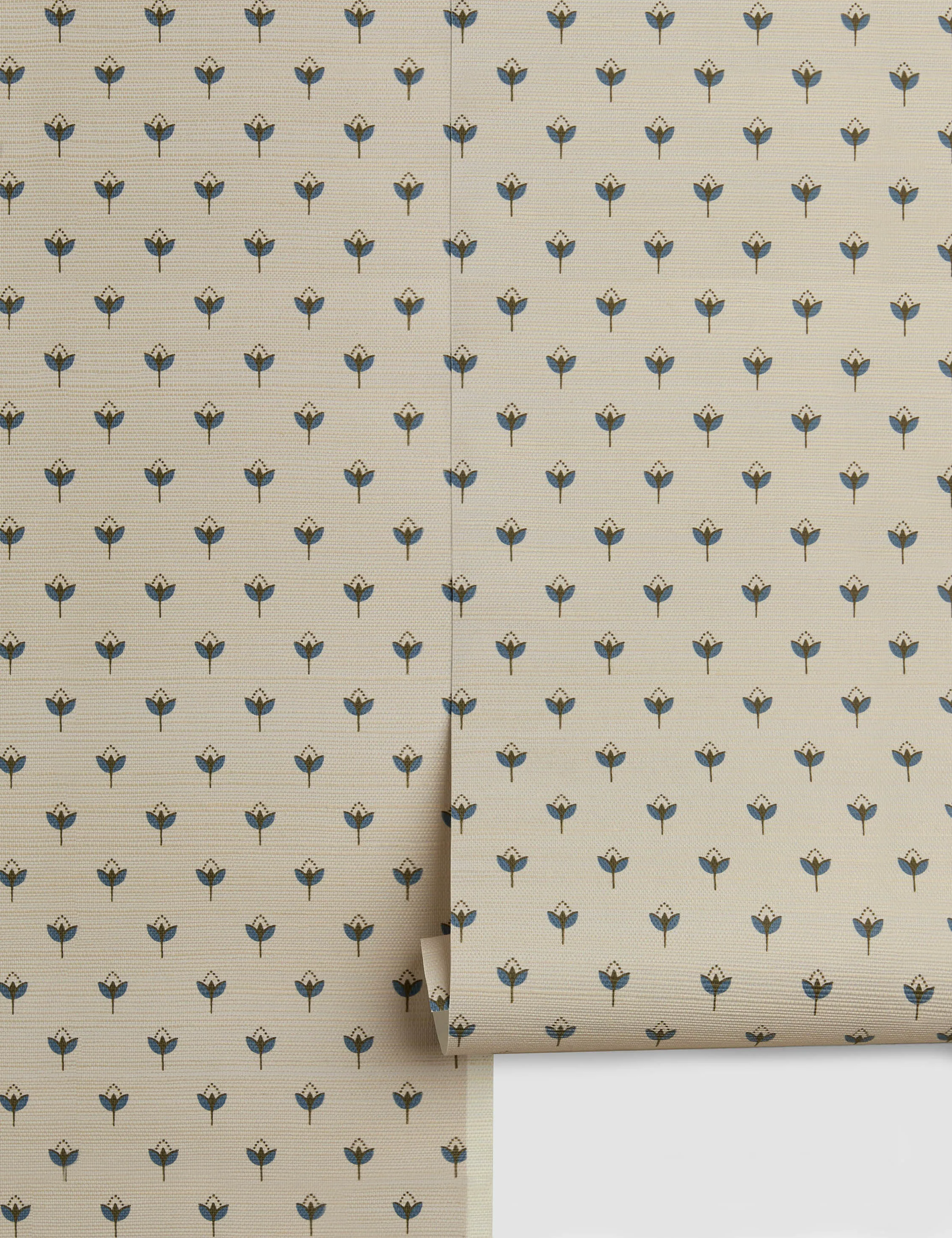 Poiret Grasscloth Wallpaper Lulu and Georgia