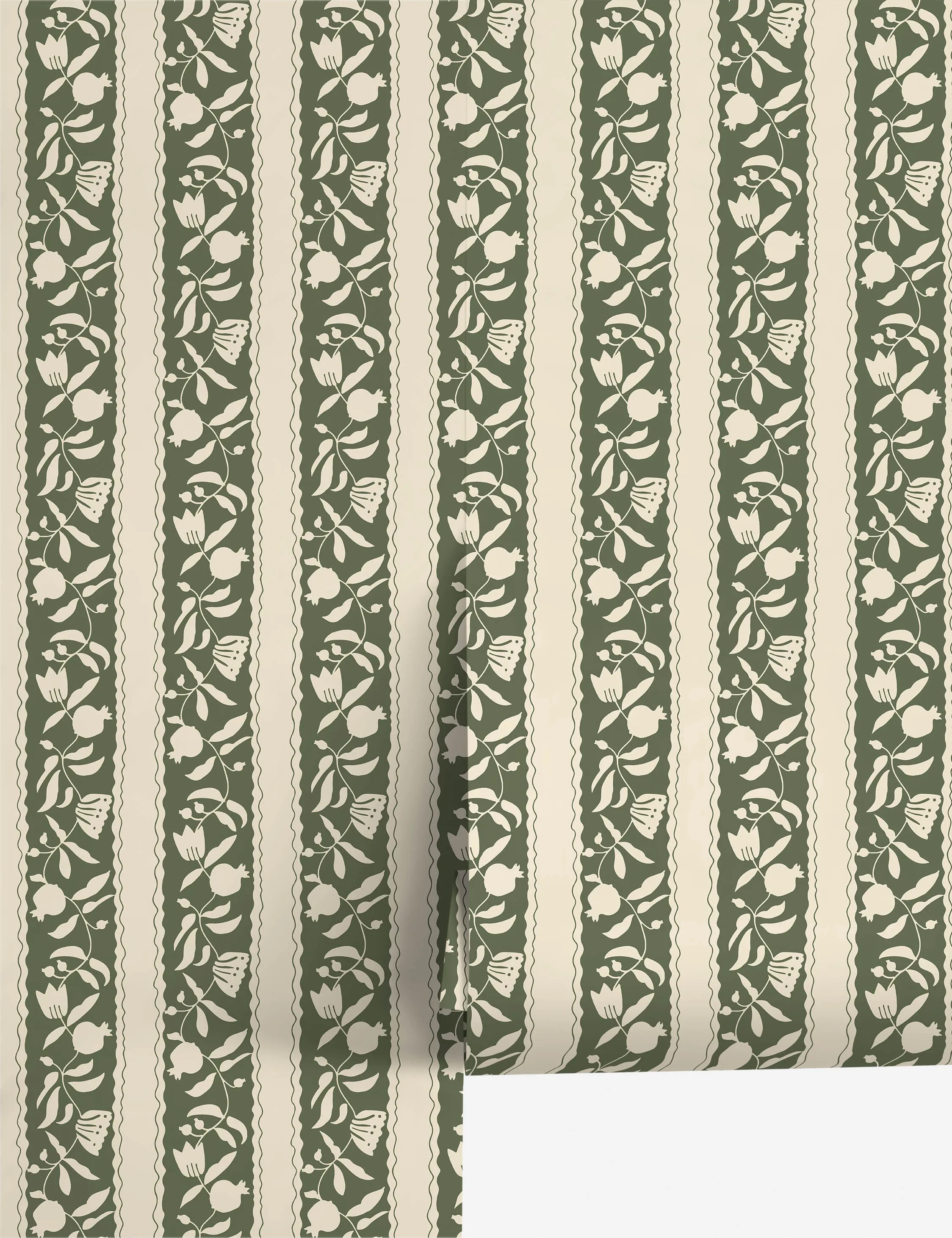 Pome Stripe Wallpaper by Sarah Sherman Samuel Lulu and Georgia