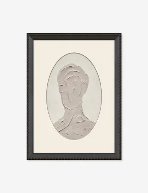 Portrait 5 With Oval Mat Wall Art by Coup d'Esprit Lulu and Georgia
