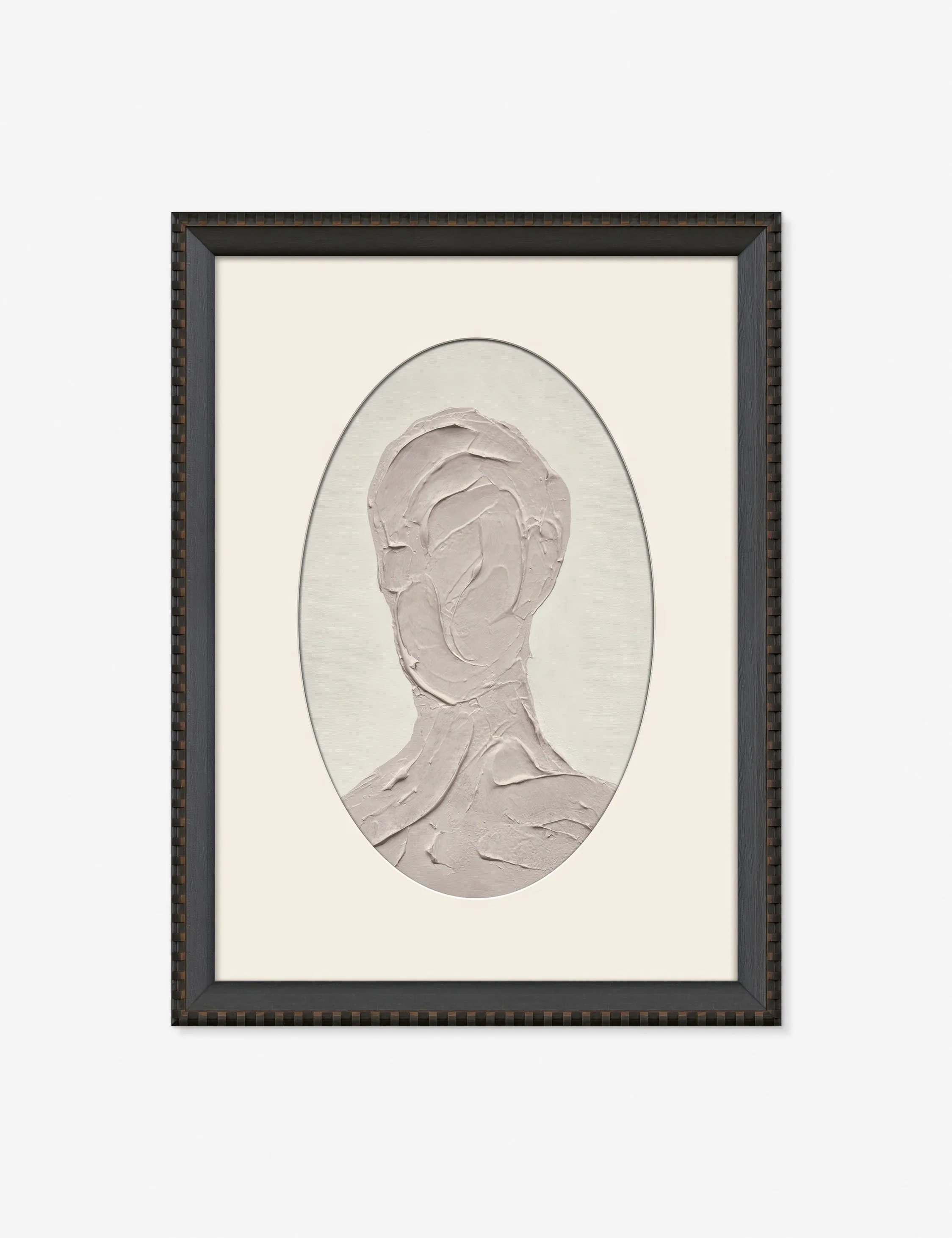 Portrait 5 With Oval Mat Wall Art by Coup d'Esprit Lulu and Georgia