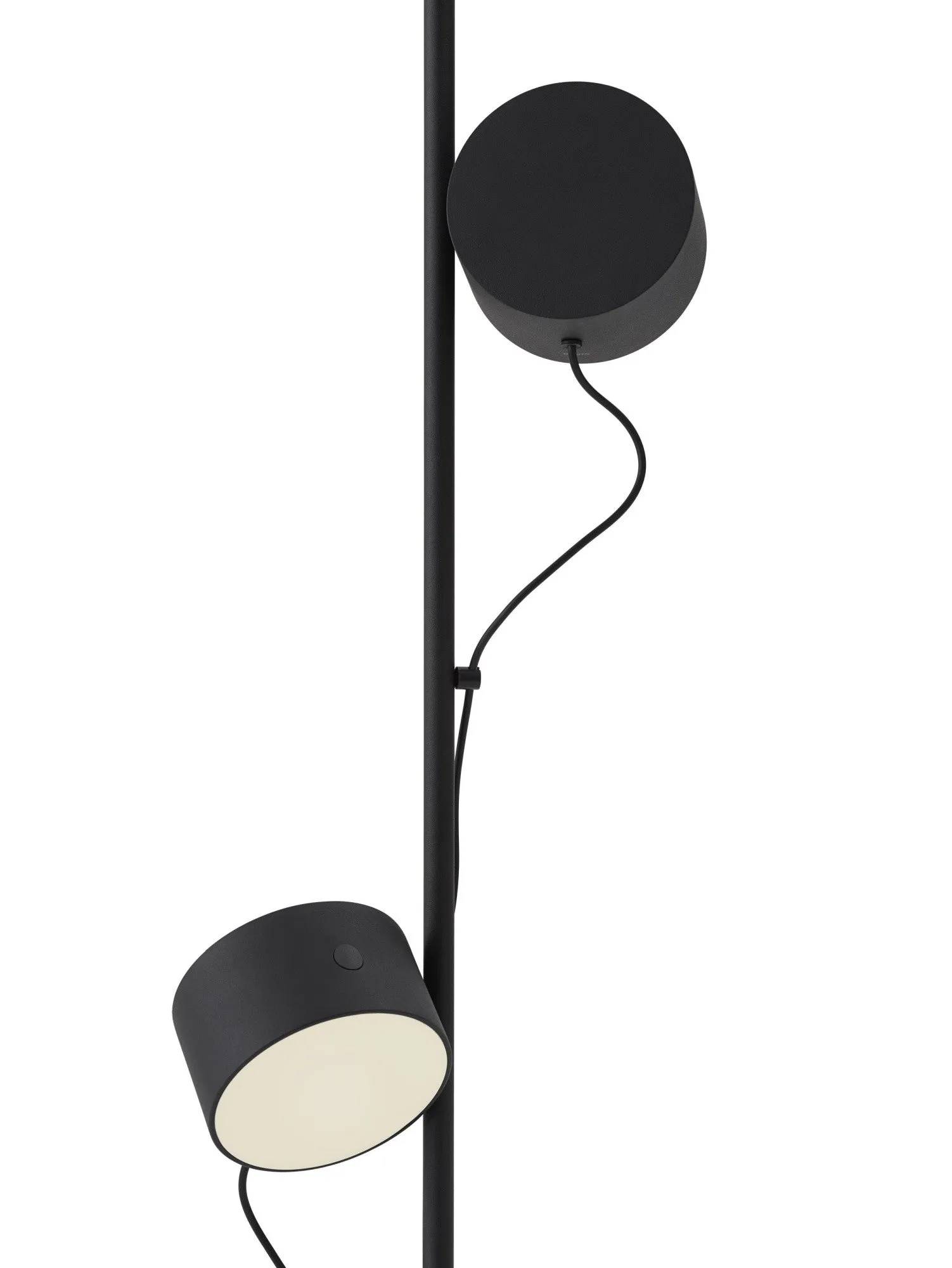 Post Floor Lamp, Black