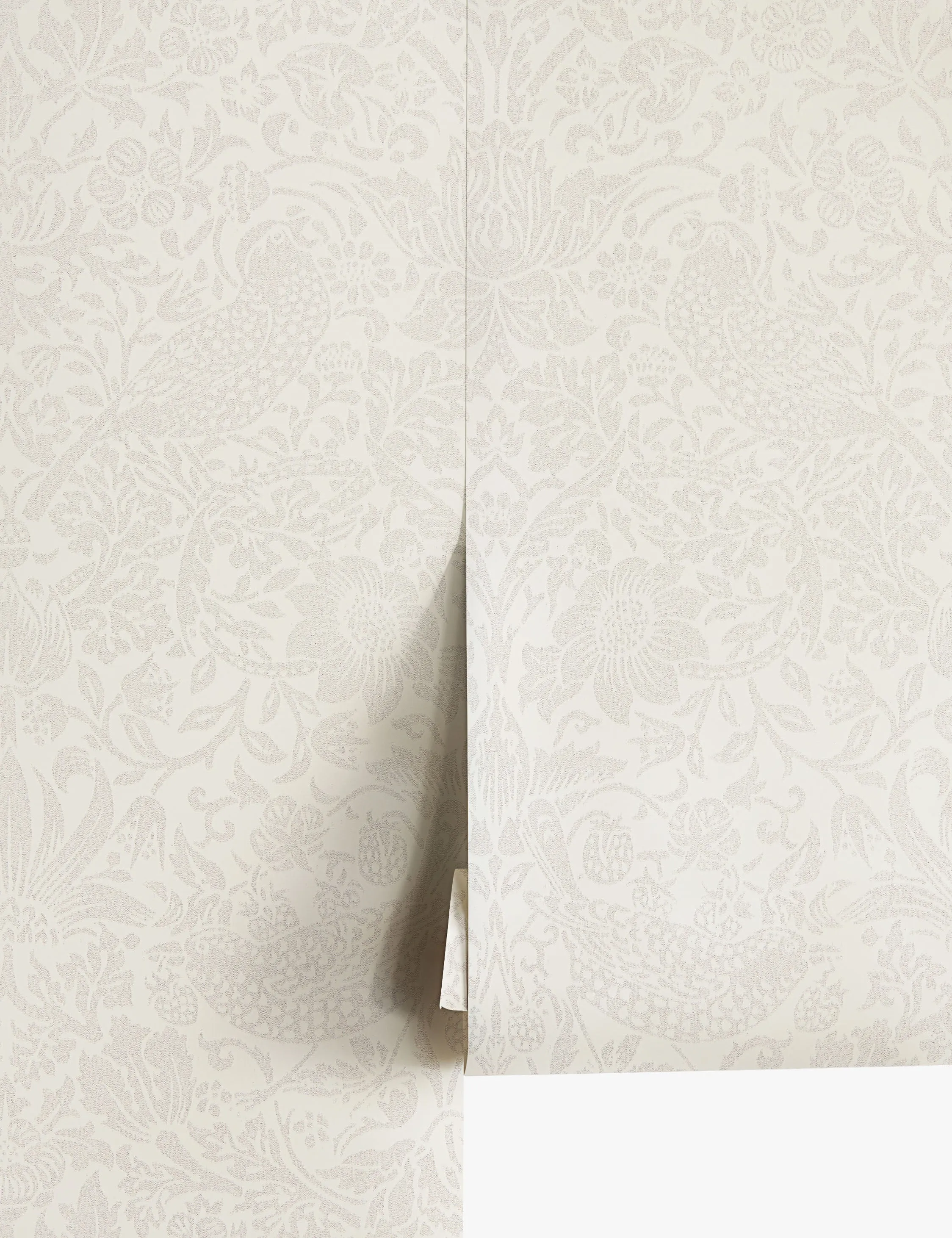 Pure Strawberry Thief Wallpaper by Morris & Co. Lulu and Georgia