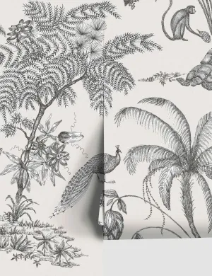 Scalamandre MOA Wallpaper by Sandberg Lulu and Georgia