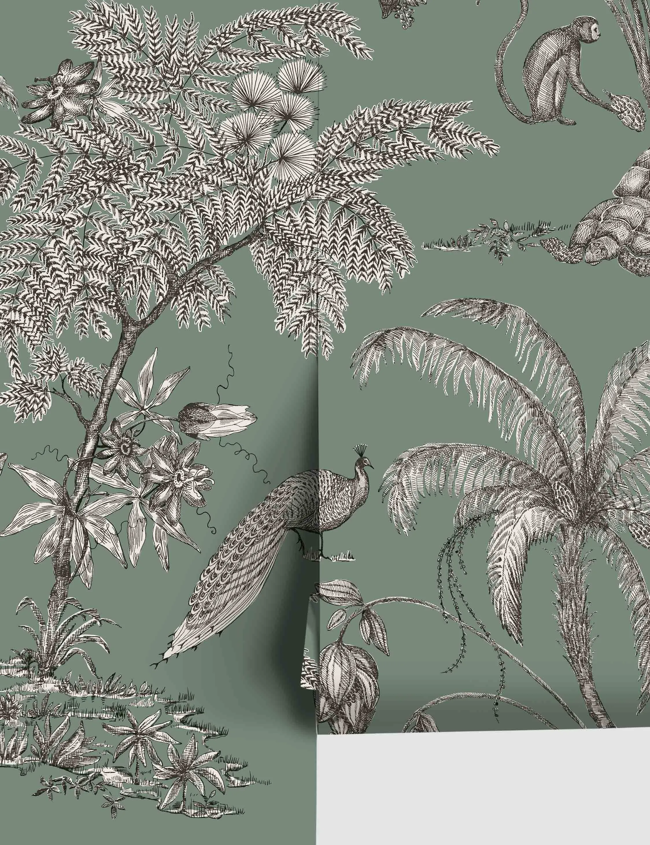 Scalamandre MOA Wallpaper by Sandberg Lulu and Georgia
