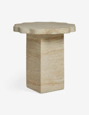 Scalloped Indoor / Outdoor Side Table by Sarah Sherman Samuel Lulu and Georgia